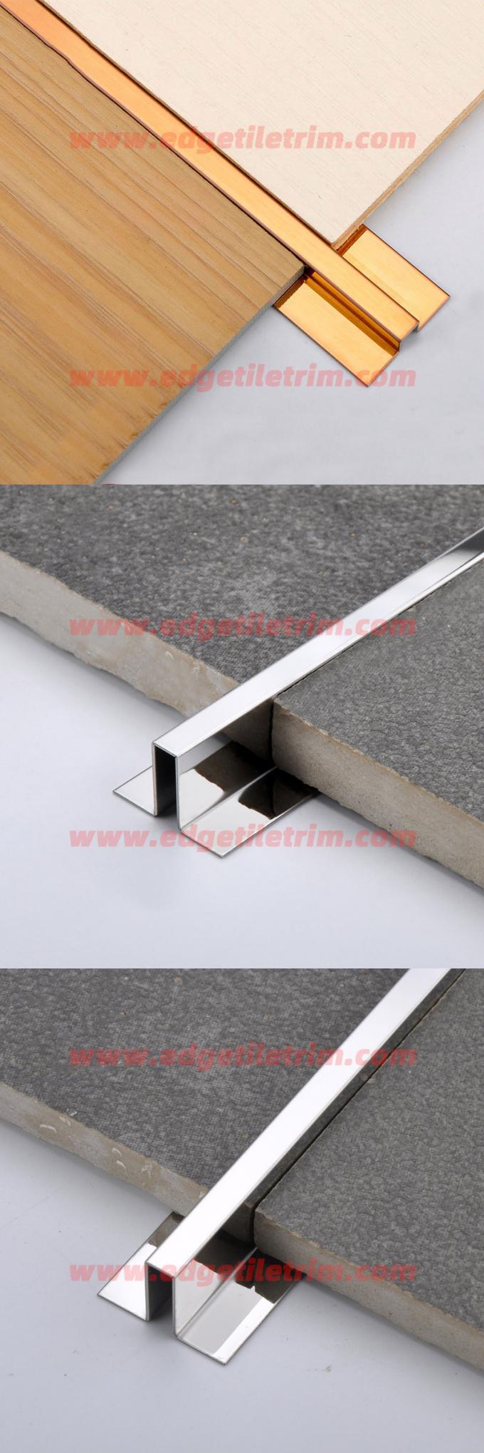 Stainless Steel Tile To Tile Edging Trim 3m Bathroom Listello Tile Border