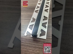 Alu Floor Transition Strips Concrete Tile Expansion Joint Strips For Flooring