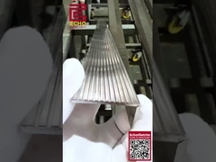 Non Slip Stair Nosing Trim Stainless Steel Tile Stair Edge Trim Corrosion Resistant