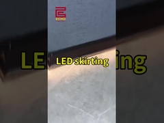 Smart LED Aluminum Skirting Board | Waterproof & RGB Lighting | Instant Luxury Home Upgrade!