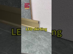 Smart LED Aluminum Skirting Board | Voice Control + Waterproof | Turn Floors into Light Art