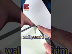 White Wall Edge Tile Trim Ceramic Metal Tile Border Trim After Tiling