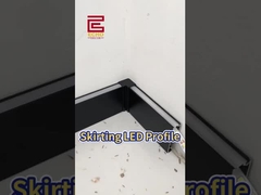 Aluminum LED Skirting Board Installation | Hidden Ambient Lighting | Waterproof & Stylish