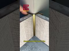 Aluminum Wall Panel Trim | Elegant Edge Finishing for Modern Home Interiors #aluminumtrim