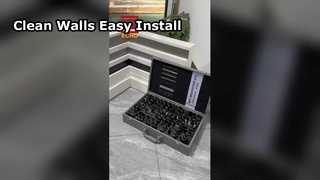 Aluminum Skirting Board Trim | Modern Wall-to-Floor Finishing Solution