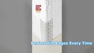 Aluminum Plaster Trim | Flush Wall Decorative Profile for Modern Interiors