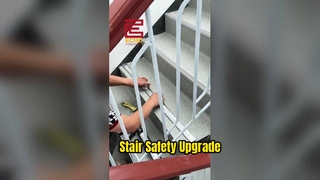 Aluminum Anti-Slip Stair Nosing | Stair Edge Trim for Tile & Steps#AluminumStairTrim#StairNosing