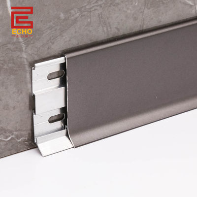 quality  Aluminium Skirting Board Profiles Waterproof Skirting Baseboard Covers factory