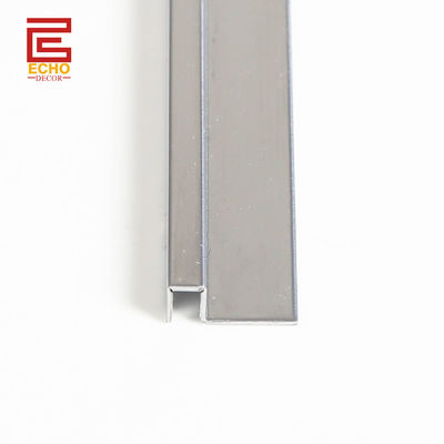 Balck Edge Tile Trim Square Wall Tile End Cap Trim For Kitchen And Shower
