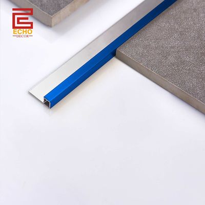Decorative Blue Stainless Steel Bullnose Trim Ceramic Wall Tile Edging