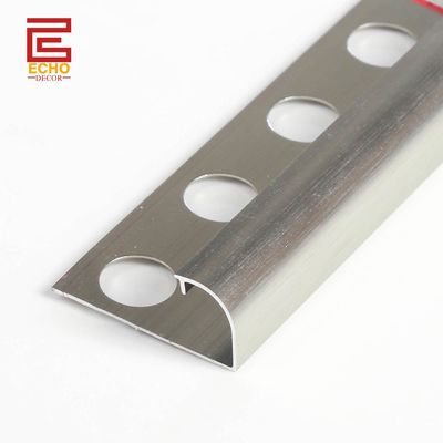 1 4 Round Champagne Bronze Tile Trim Aluminum Tile Edge Molding Profile 2.7m
