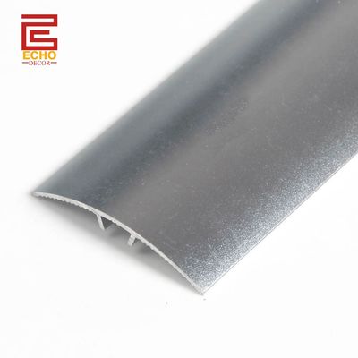Satin Nickel Metal Threshold Bars Silver Oak Flooring Transition Strips Seam Cover