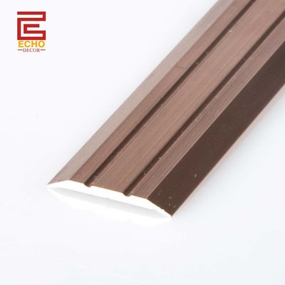 Aluminium Flat Self Adhesive Flooring Transition Strips Door Bar Threshold Trim 2m