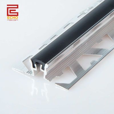 Alu Floor Transition Strips Concrete Tile Expansion Joint Strips For Flooring