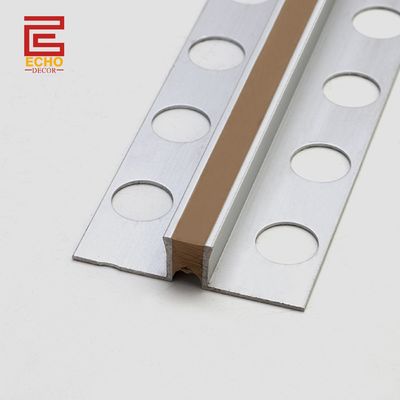 Aluminum Floor Transition Strips Tile Concrete Joint Filler Strip 2m