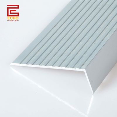 Flexible Aluminum Stair Nosing Trim for Hardwood Protection