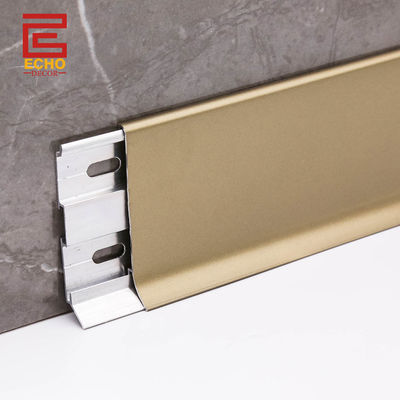 60mm Gold Cove Flooring Skirting Boards Trim Profiles Custom