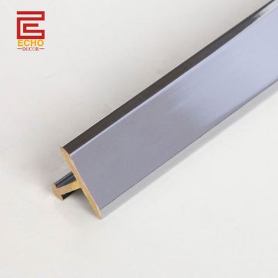 Custom Chrome Plated Brass Profile T Section Tile Divider Trim