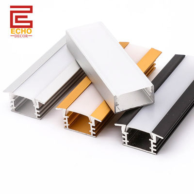 Residential Aluminium LED Extrusion Concealed LED Cove Lighting Profile 2m