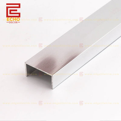 U Profile  Aluminum Tile Trim Tile Border Edging Transition Strip