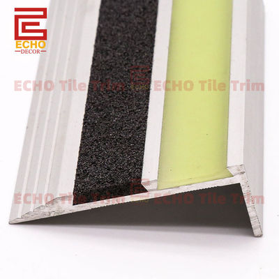 Flexible Aluminum Stair Nosing Trim Step Nose Edging Corner Molding