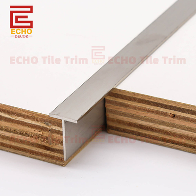 Durable Stainless Steel Tile Trim Tile To Tile Transition Strip For Floor