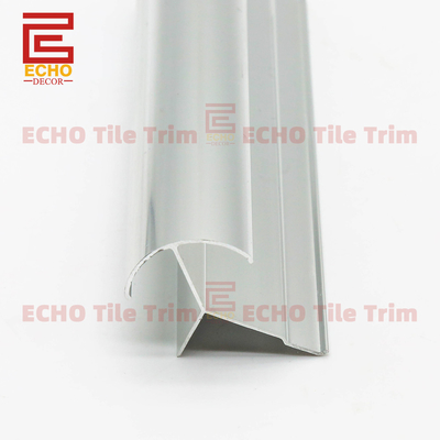 Aluminum Tile Trim 10mm Half Round Corner Tile Transition Strip