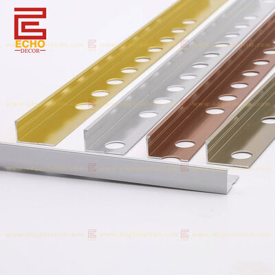 L Shaped Straight Edge Trim Profile Aluminum Tile Trim Philippines