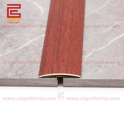 Oak Effect Half Saddle Floor Transition Strips Metal Threshold Bars